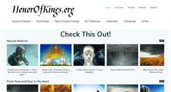 Desktop Screenshot of honorofkings.org